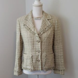 🪩 doncaster • vintage silk blazer